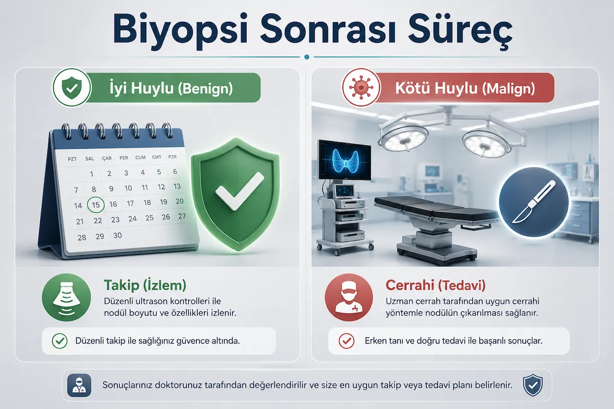 Tiroid Biyopsisi 5 biyopsi sonrasi surec