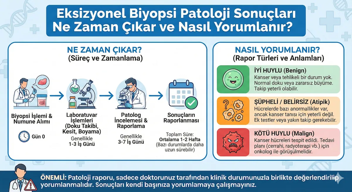 Eksizyonel Biyopsi 3 eksizyonel biyopsi patoloji sonuclari