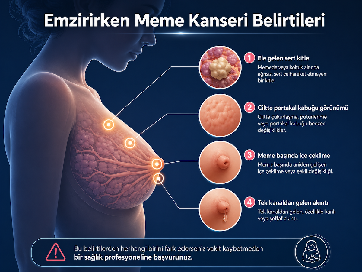 Emzirme ve Meme Kanseri 3 emzirirken meme kanseri belirtileri