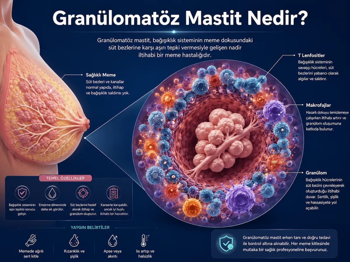 Granülomatöz Mastit 1 granulomatoz mastit nedir