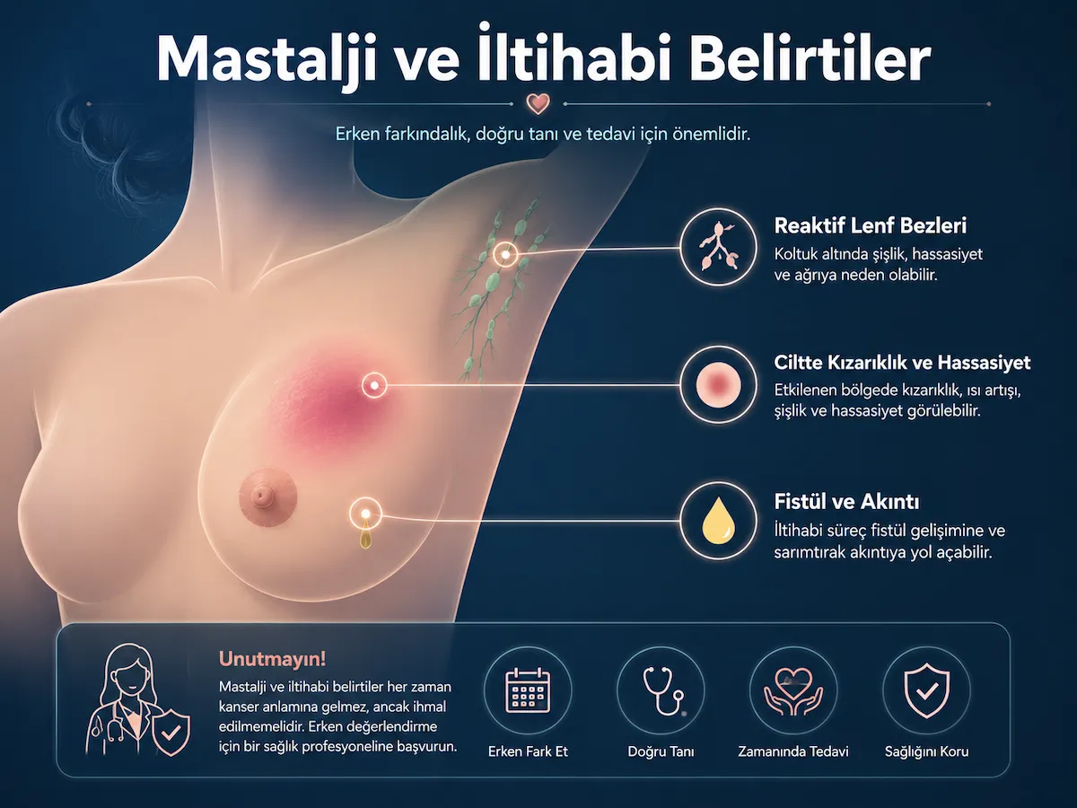Granülomatöz Mastit 2 mastalji iltihabi belirtiler