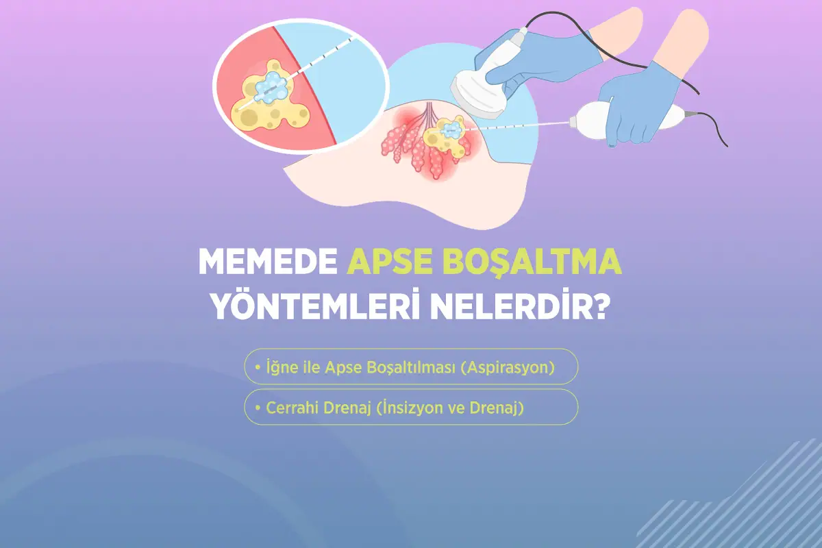 Memede Apse Boşaltılması 2 memede apse bosaltma yontemleri nelerdir