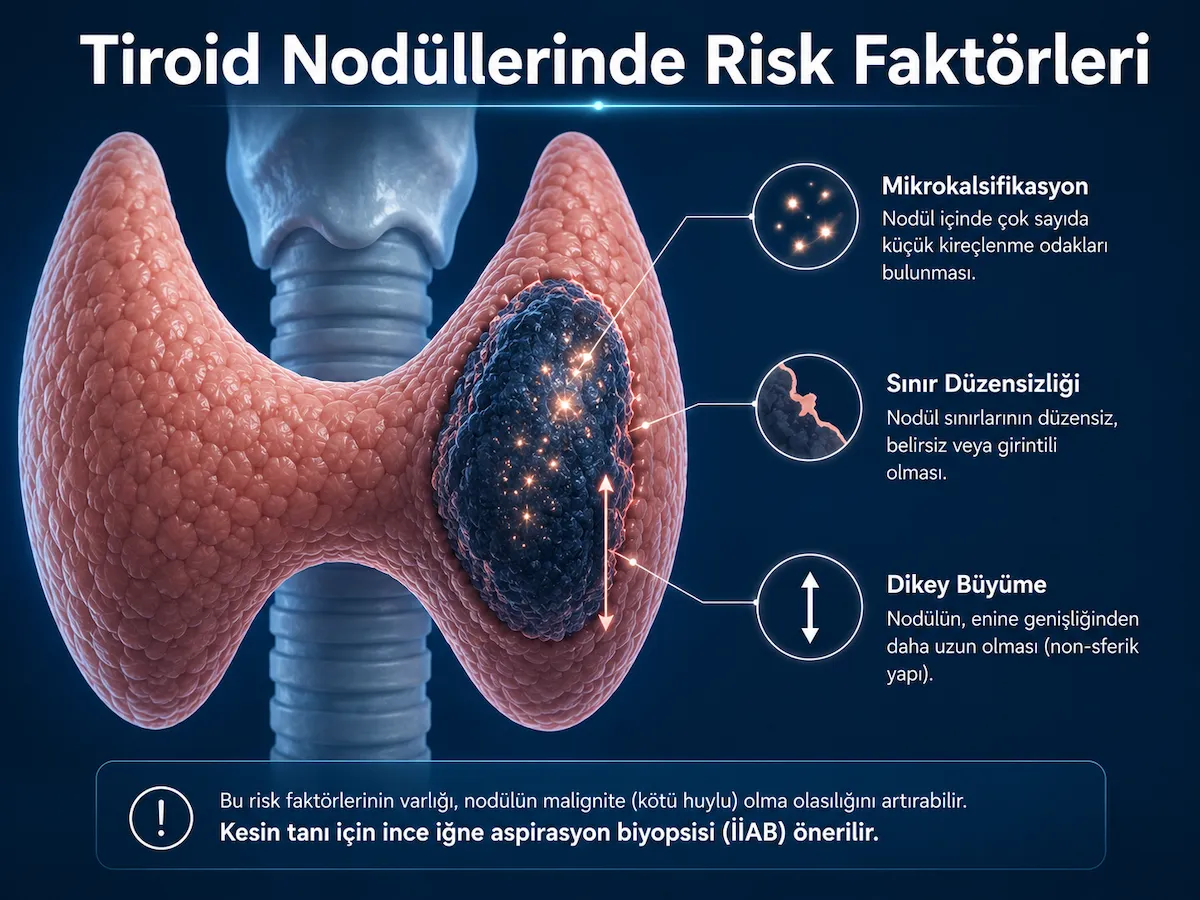 Tiroid Biyopsisi 2 tiroid nodullerinde risk faktorleri