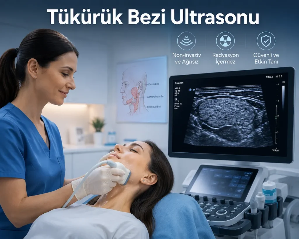 Tükürük Bezi Ultrasonu 12 tukuruk bezi ultrasonu
